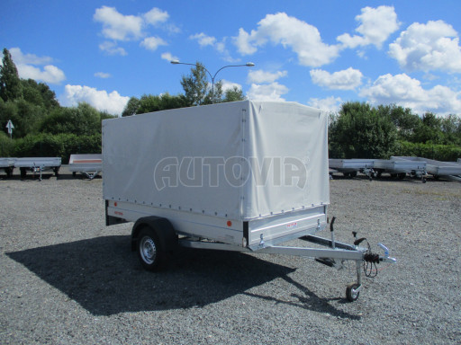 Přívěsný vozík s plachtou ZV 31 ALU 1,3T B1 3,00x1,55/1,48 POČ