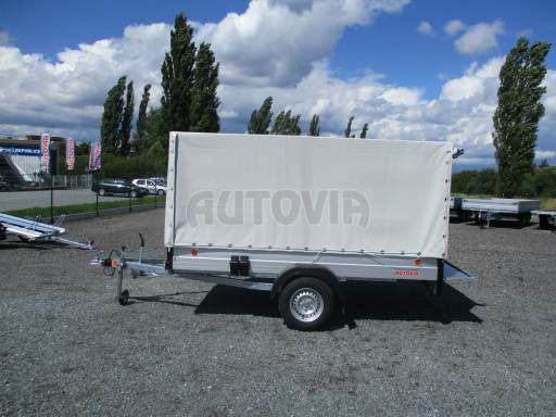 Přívěsný vozík s plachtou ZV 31 ALU 1,3T B1 3,00x1,55/1,48 POČ