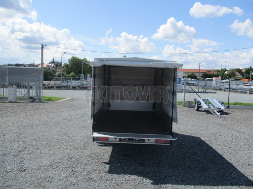 Přívěsný vozík s plachtou ZV 31 ALU 1,3T B1 3,00x1,55/1,48 POČ