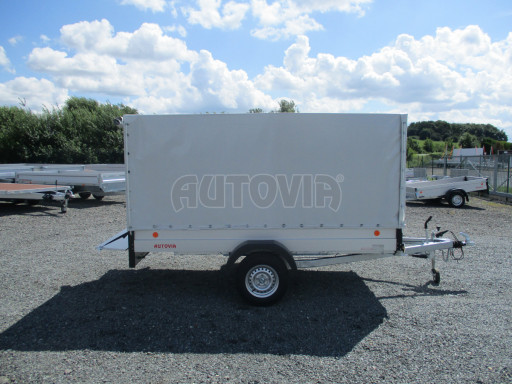 Přívěsný vozík s plachtou ZV 31 ALU 1,3T B1 3,00x1,55/1,48 POČ
