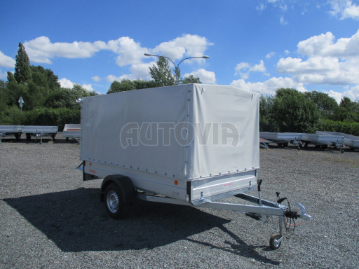 Přívěsný vozík s plachtou ZV 31 ALU 1,3T B1 3,00x1,55/1,48 POČ