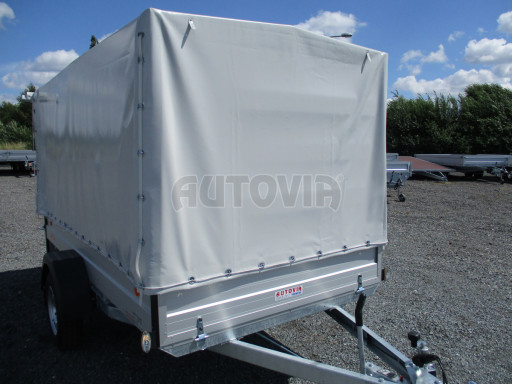 Přívěsný vozík s plachtou ZV 31 ALU 1,3T B1 3,00x1,55/1,48 POČ