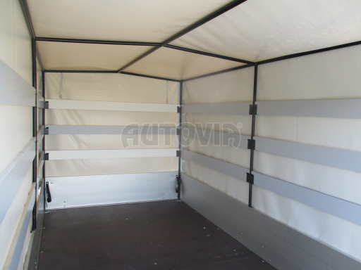 Přívěsný vozík s plachtou ZV 31 ALU 1,3T B1 3,00x1,55/1,48 POČ