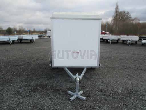 Přívěs pro motocykl ZV 27 N1 O skříň s laminátovým víkem 2,50x1,48/1,40