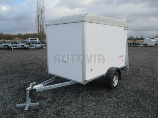 Přívěs pro motocykl ZV 27 N1 O skříň s laminátovým víkem 2,50x1,48/1,40