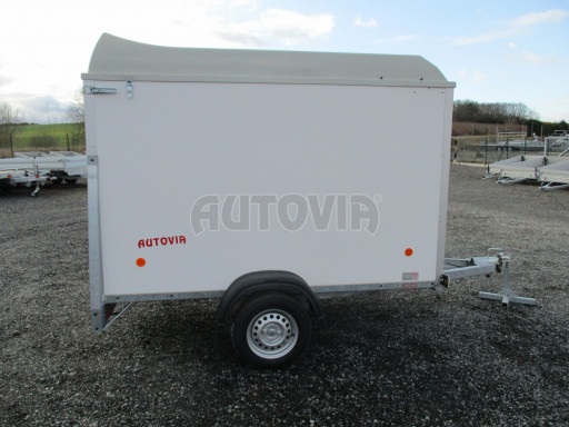 Přívěs pro motocykl ZV 27 N1 O skříň s laminátovým víkem 2,50x1,48/1,40