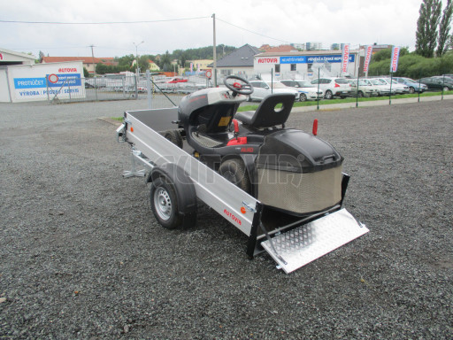 PROFI sklápěcí přívěs ZV 26 ALU N1 skl 2,50x1,25/0,35 POČ zesílená náprava