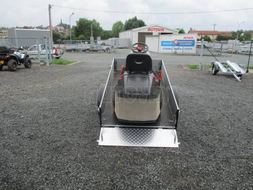 PROFI sklápěcí přívěs ZV 26 ALU N1 skl 2,50x1,25/0,35 POČ zesílená náprava