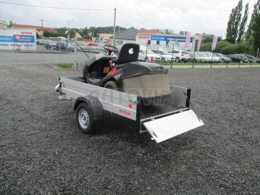 PROFI sklápěcí přívěs ZV 26 ALU N1 skl 2,50x1,25/0,35 POČ zesílená náprava