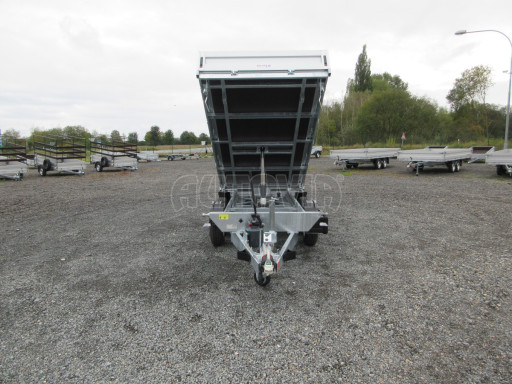 Třístranný sklopný přívěs ATS 3SKS 3,5T 3,32x1,70/0,35 ruč, atyp bočnice