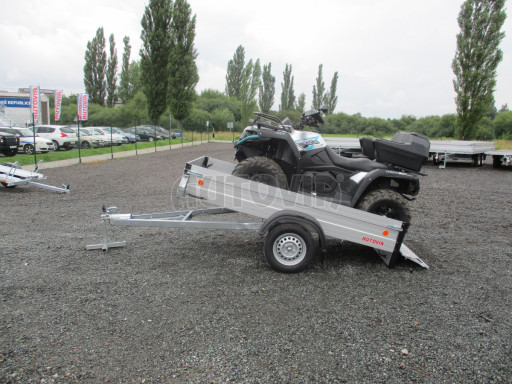 PROFI sklápěcí přívěs ZV 26 ALU N1 skl 2,50x1,25/0,35 POČ zesílená náprava