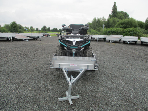 PROFI sklápěcí přívěs ZV 26 ALU N1 skl 2,50x1,25/0,35 POČ zesílená náprava