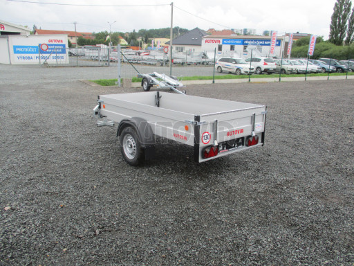 PROFI sklápěcí přívěs ZV 26 ALU N1 skl 2,50x1,25/0,35 POČ zesílená náprava