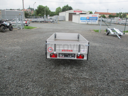 PROFI sklápěcí přívěs ZV 26 ALU N1 skl 2,50x1,25/0,35 POČ zesílená náprava