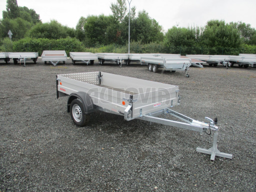 PROFI sklápěcí přívěs ZV 26 ALU N1 skl 2,50x1,25/0,35 POČ zesílená náprava