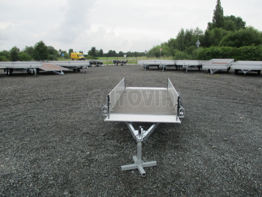 PROFI sklápěcí přívěs ZV 26 ALU N1 skl 2,50x1,25/0,35 POČ zesílená náprava