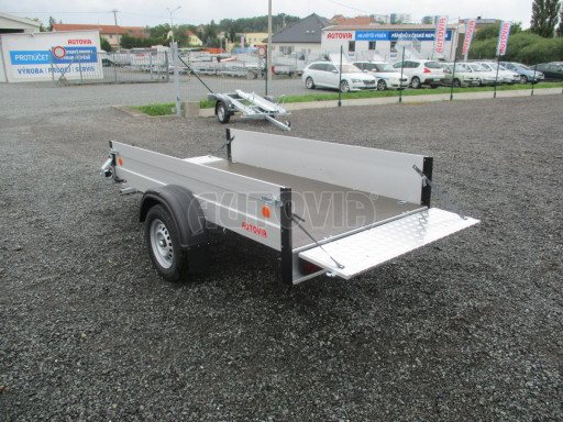 PROFI sklápěcí přívěs ZV 26 ALU N1 skl 2,50x1,25/0,35 POČ zesílená náprava