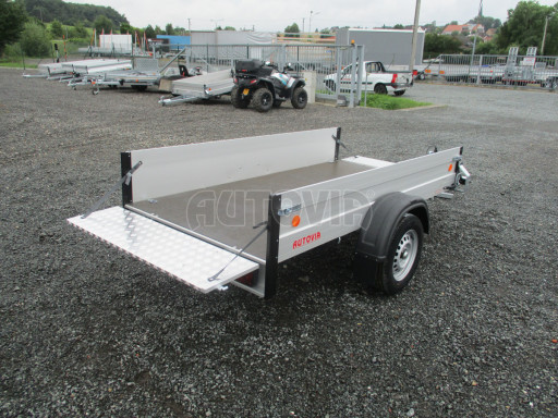 PROFI sklápěcí přívěs ZV 26 ALU N1 skl 2,50x1,25/0,35 POČ zesílená náprava