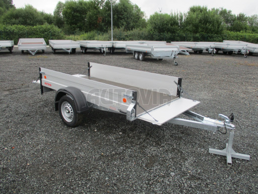 PROFI sklápěcí přívěs ZV 26 ALU N1 skl 2,50x1,25/0,35 POČ zesílená náprava