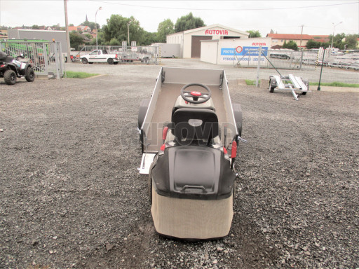 Sklápěcí brzděný přívěs ZV 26 ALU 1,3T B1 skl 2,50x1,25/0,35 POČ