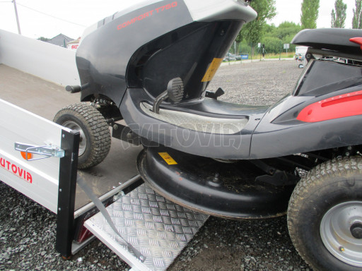 Sklápěcí brzděný přívěs ZV 26 ALU 1,3T B1 skl 2,50x1,25/0,35 POČ