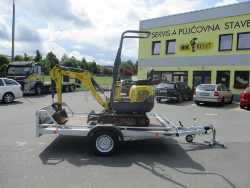 PROFI naklápěcí plošina SP 31 1,3T B1 3,01x1,54 RE