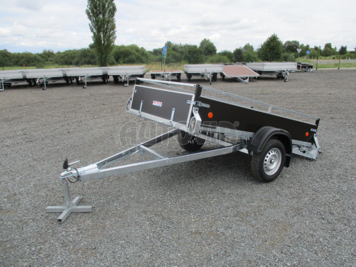 Sklopný přívěs ZV 26 N1 skl M profil 2,50x1,30/0,35 POČ RE zesílená náprava