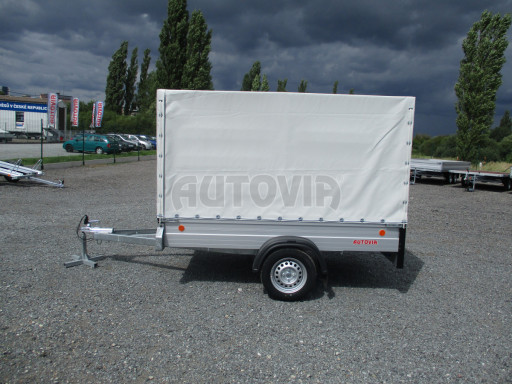 Nebrzděný valník ZV 27 ALU N1 2,51x1,49/1,53 POČ