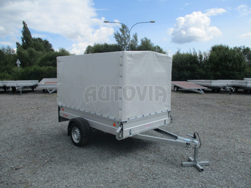 Nebrzděný valník ZV 27 ALU N1 2,51x1,49/1,53 POČ