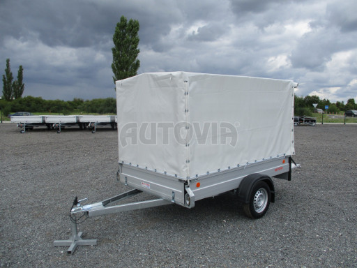 Nebrzděný valník ZV 27 ALU N1 2,51x1,49/1,53 POČ