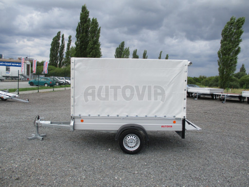 Nebrzděný valník ZV 27 ALU N1 2,51x1,49/1,53 POČ