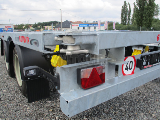 TRAKTOROVÝ přívěs pro kontejner AGV 8T 5,00x2,30 č.15
