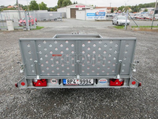 Sklopný přívěs za osobní auto PZ 1,3T 3,00x1,65 skl č.7