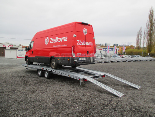 Přívěs pro přepravu 2 automobilů TPAV 3,5T 8,00x2,20 č.3