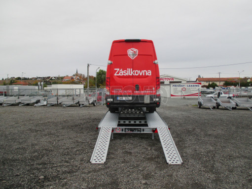 Přívěs pro přepravu 2 automobilů TPAV 3,5T 8,00x2,20 č.7