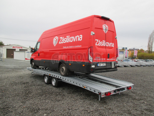 Přívěs pro přepravu 2 automobilů TPAV 3,5T 8,00x2,20 č.11