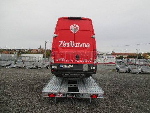 Přívěs pro přepravu 2 automobilů TPAV 3,5T 8,00x2,20 č.12