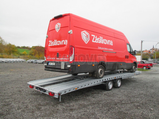 Přívěs pro přepravu 2 automobilů TPAV 3,5T 8,00x2,20 č.13