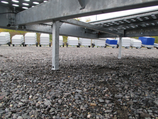 Přívěs pro přepravu 2 automobilů TPAV 3,5T 8,00x2,20 č.16