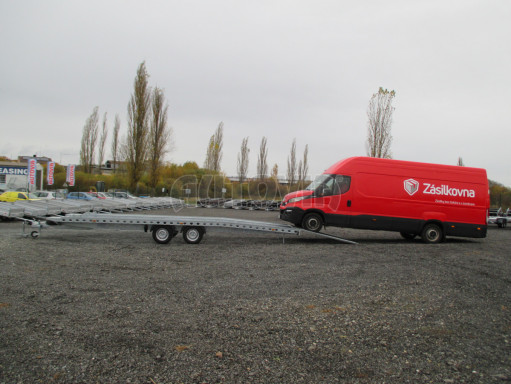 Přívěs pro přepravu 2 automobilů TPAV 3,5T 8,00x2,20 č.21