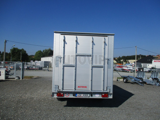 Bazarový přívěs pro přepravu zvířat VT 3,5T 3,95x2,20/2,13 č.8