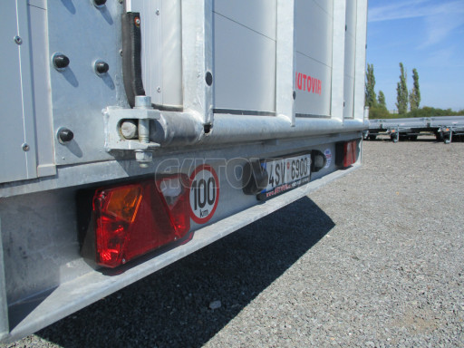 Bazarový přívěs pro přepravu zvířat VT 3,5T 3,95x2,20/2,13 č.25