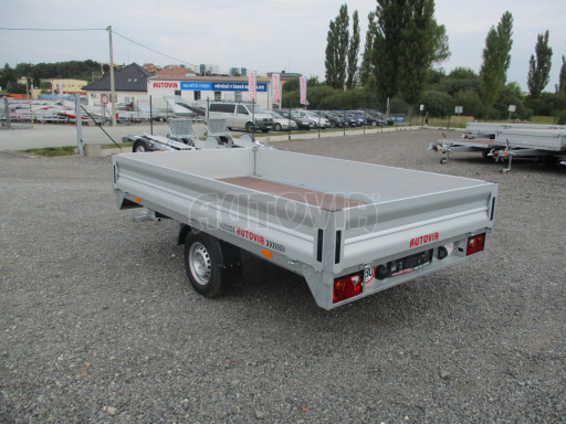 Přívěsný vozík za osobní auto ACAR 750kg N1 3,17x1,82/0,35 zes náprava č.4