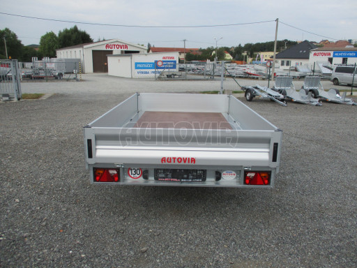 Přívěsný vozík za osobní auto ACAR 750kg N1 3,17x1,82/0,35 zes náprava č.5