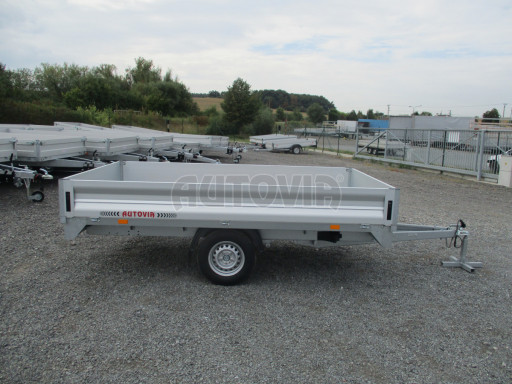 Přívěsný vozík za osobní auto ACAR 750kg N1 3,17x1,82/0,35 zes náprava č.7