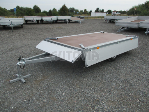 Přívěsný vozík za osobní auto ACAR 750kg N1 3,17x1,82/0,35 zes náprava č.10