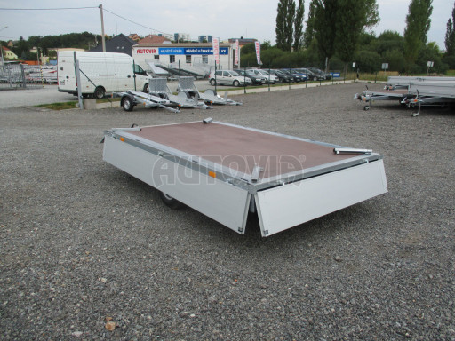 Přívěsný vozík za osobní auto ACAR 750kg N1 3,17x1,82/0,35 zes náprava č.12