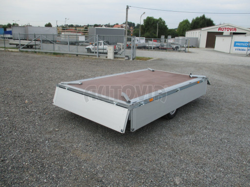 Přívěsný vozík za osobní auto ACAR 750kg N1 3,17x1,82/0,35 zes náprava č.14