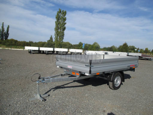 Přívěs za osobní auto VT 26/16 750kg 2,60x1,62/0,35 zesílená náprava