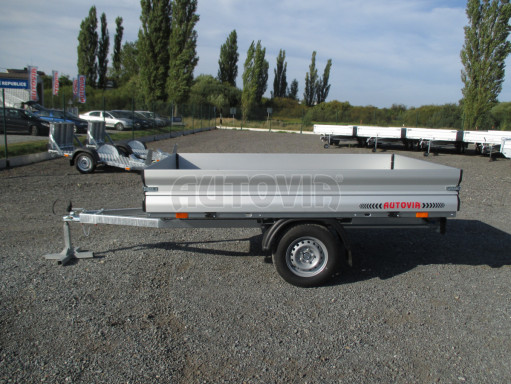 Přívěs za osobní auto VT 26/16 750kg 2,60x1,62/0,35 zesílená náprava